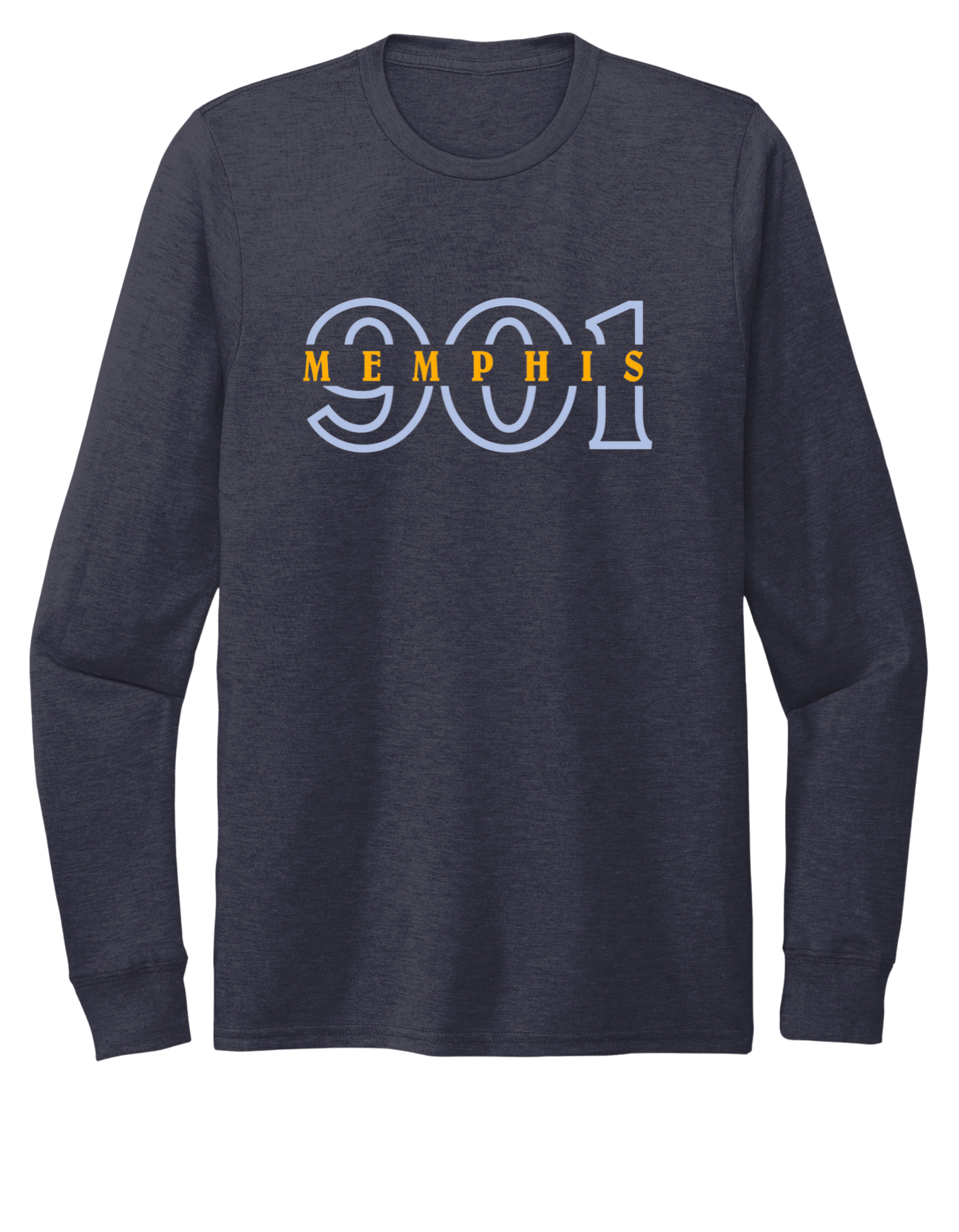 901 Long Sleeve - Navy Heather