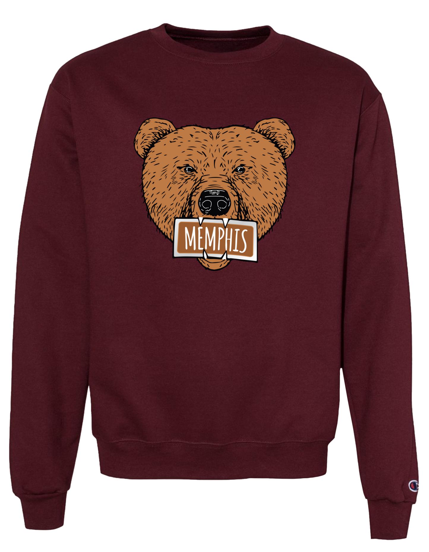 The Grizz Bear Crew - Maroon