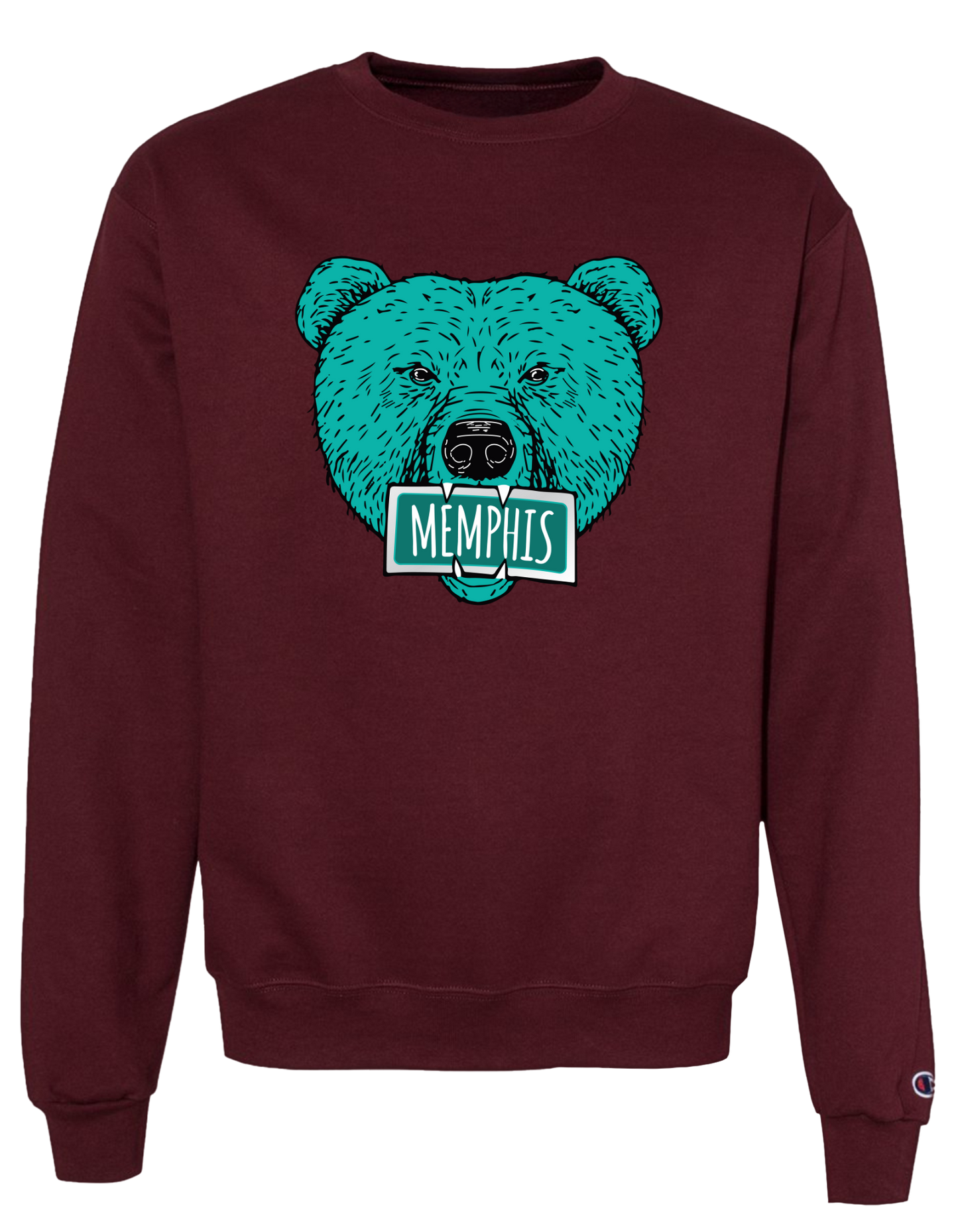 The Grizz Bear Crew - Maroon
