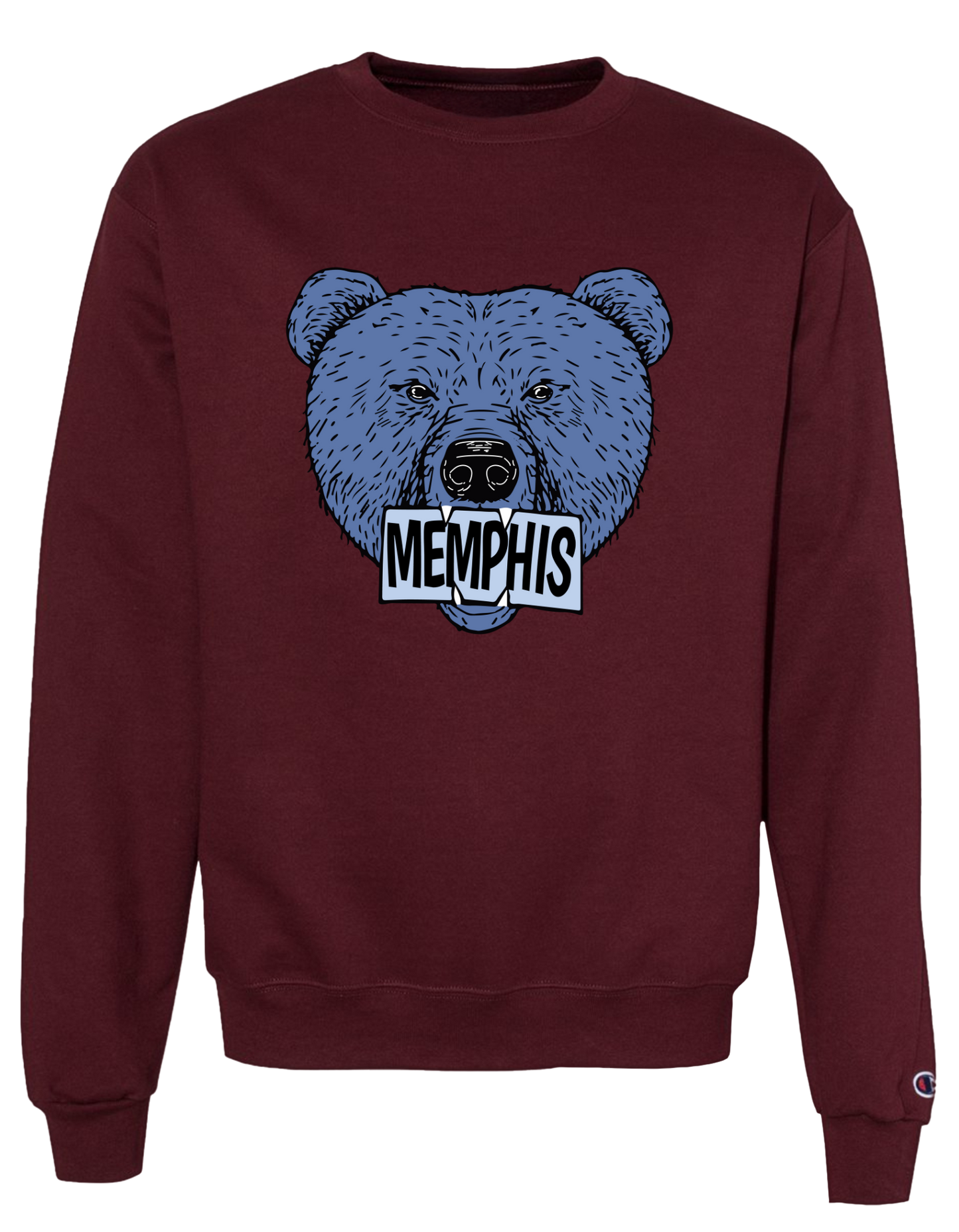 The Grizz Bear Crew - Maroon