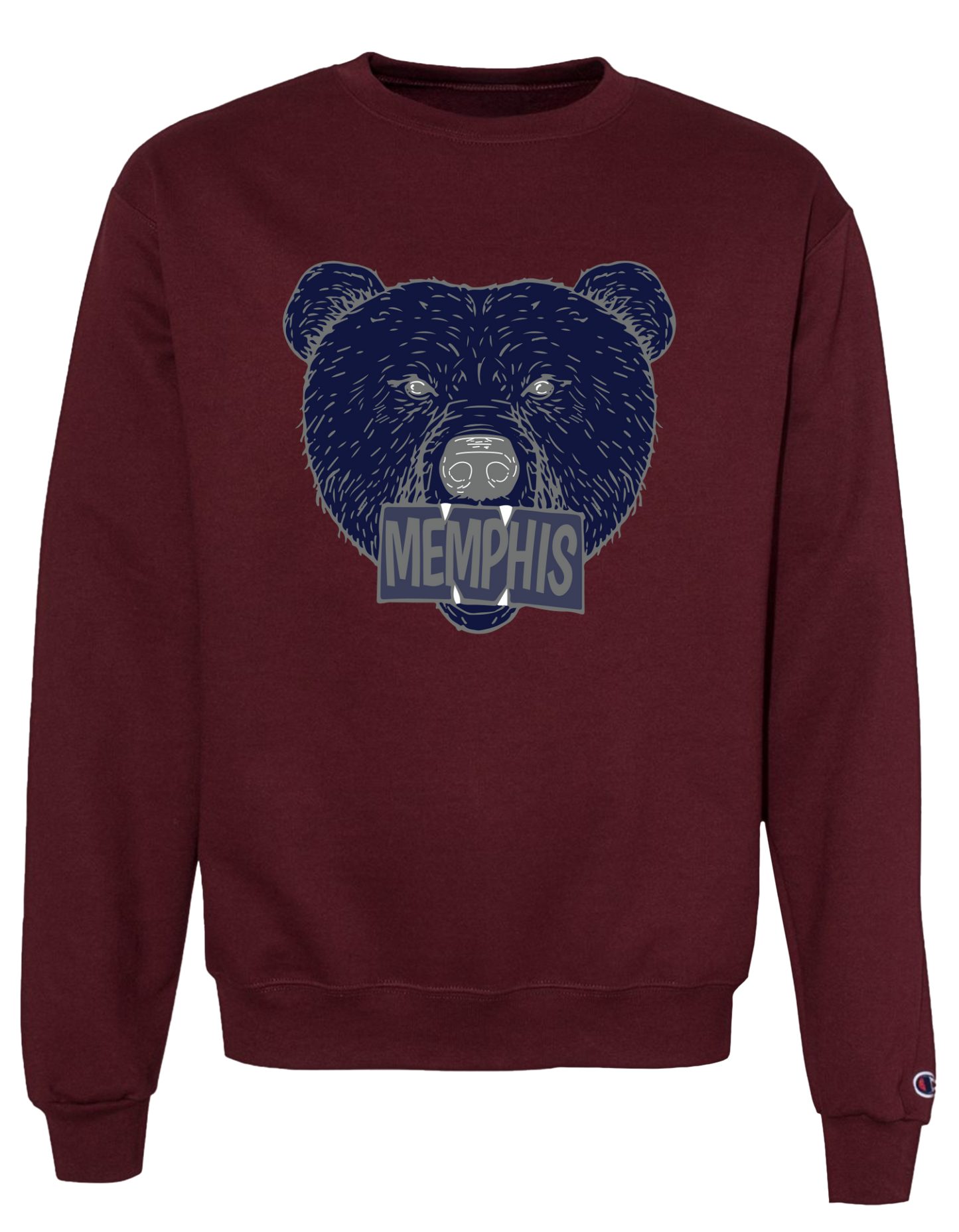 The Grizz Bear Crew - Maroon