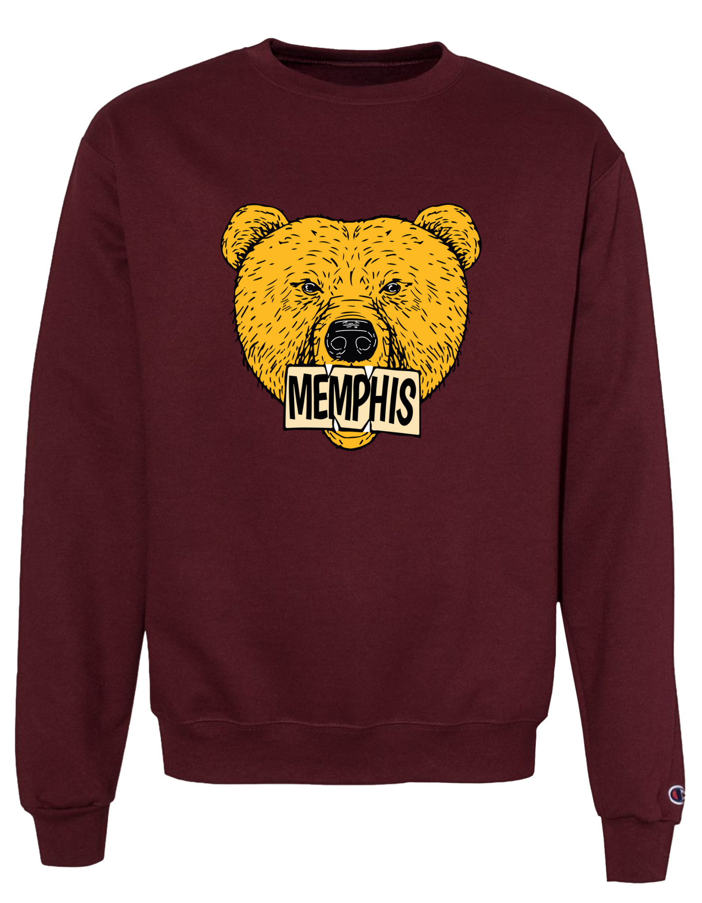 The Grizz Bear Crew - Maroon