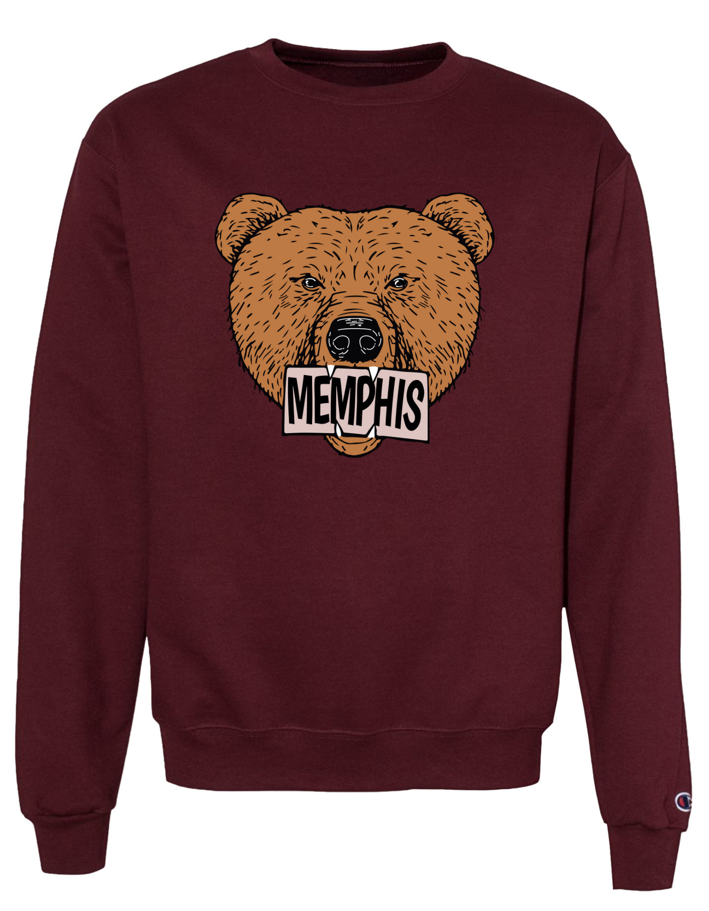The Grizz Bear Crew - Maroon