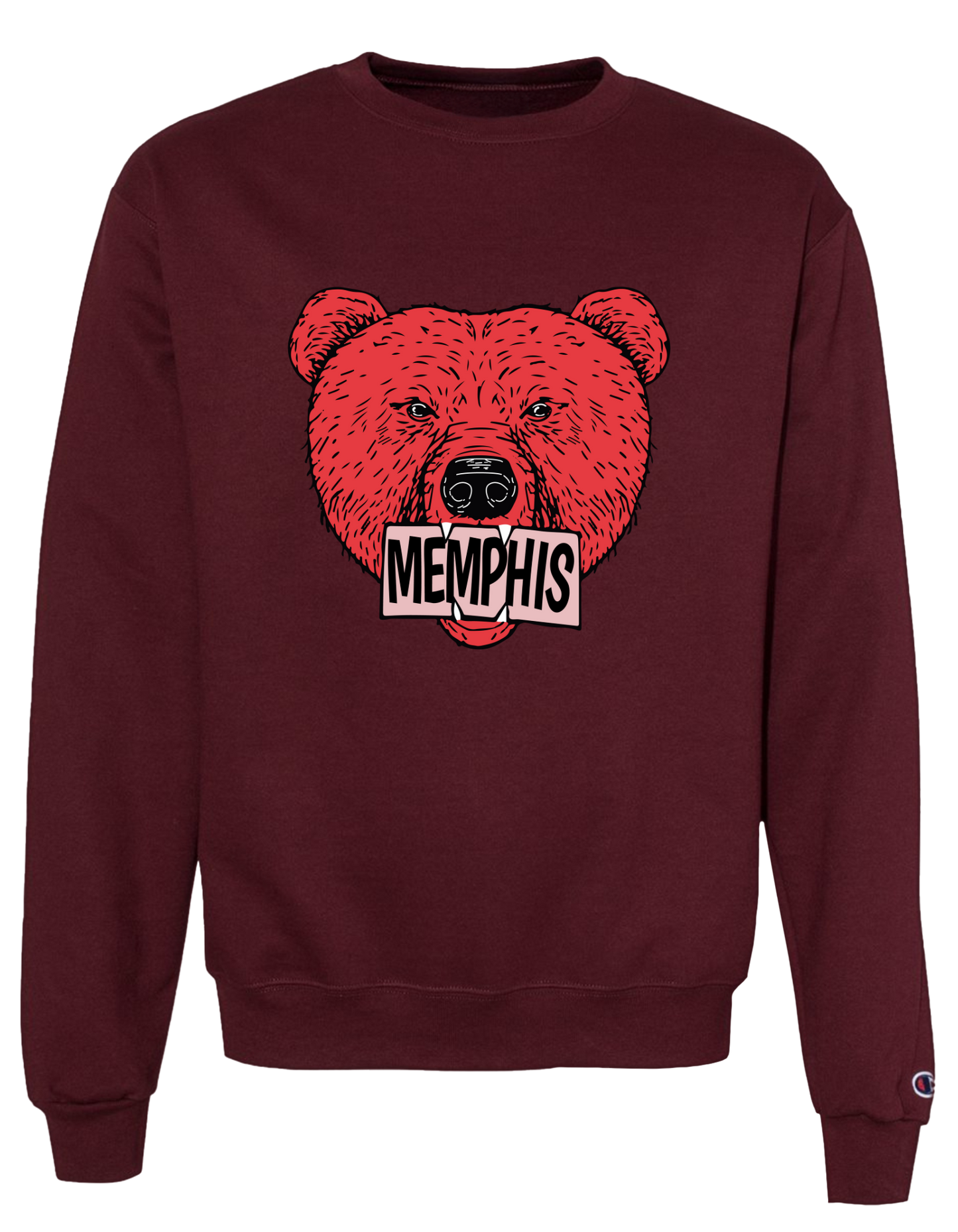 The Grizz Bear Crew - Maroon
