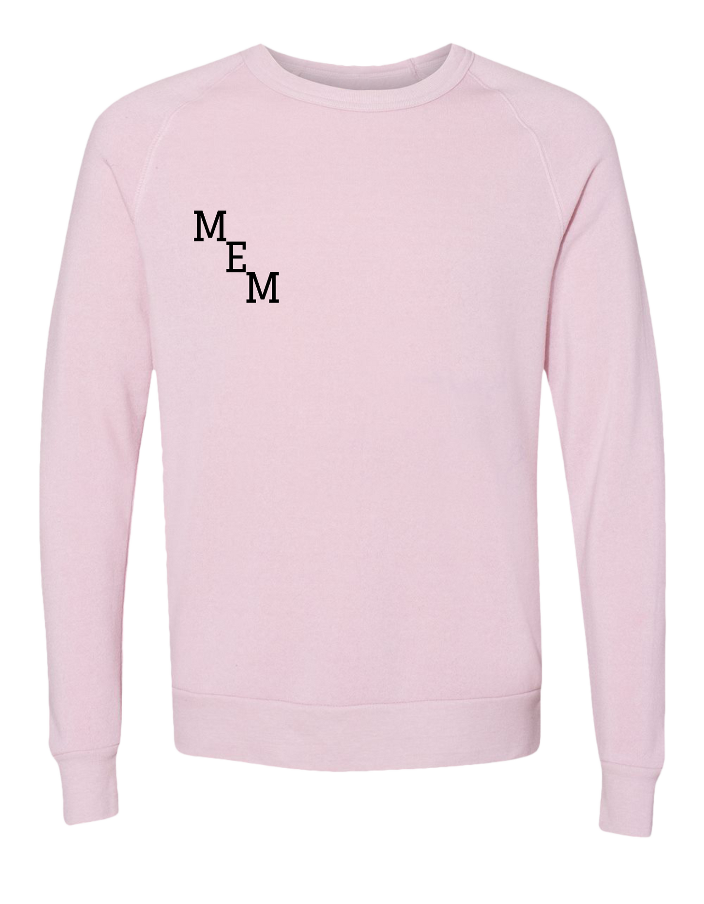 The Destination Crewneck (Pocket) - Eco Rose Quartz