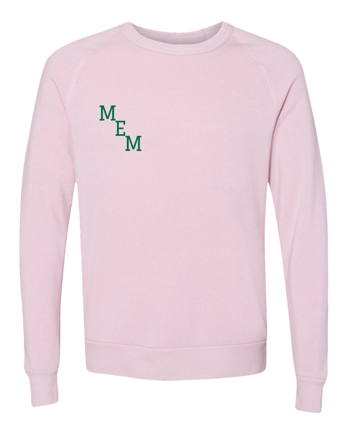 The Destination Crewneck (Pocket) - Eco Rose Quartz