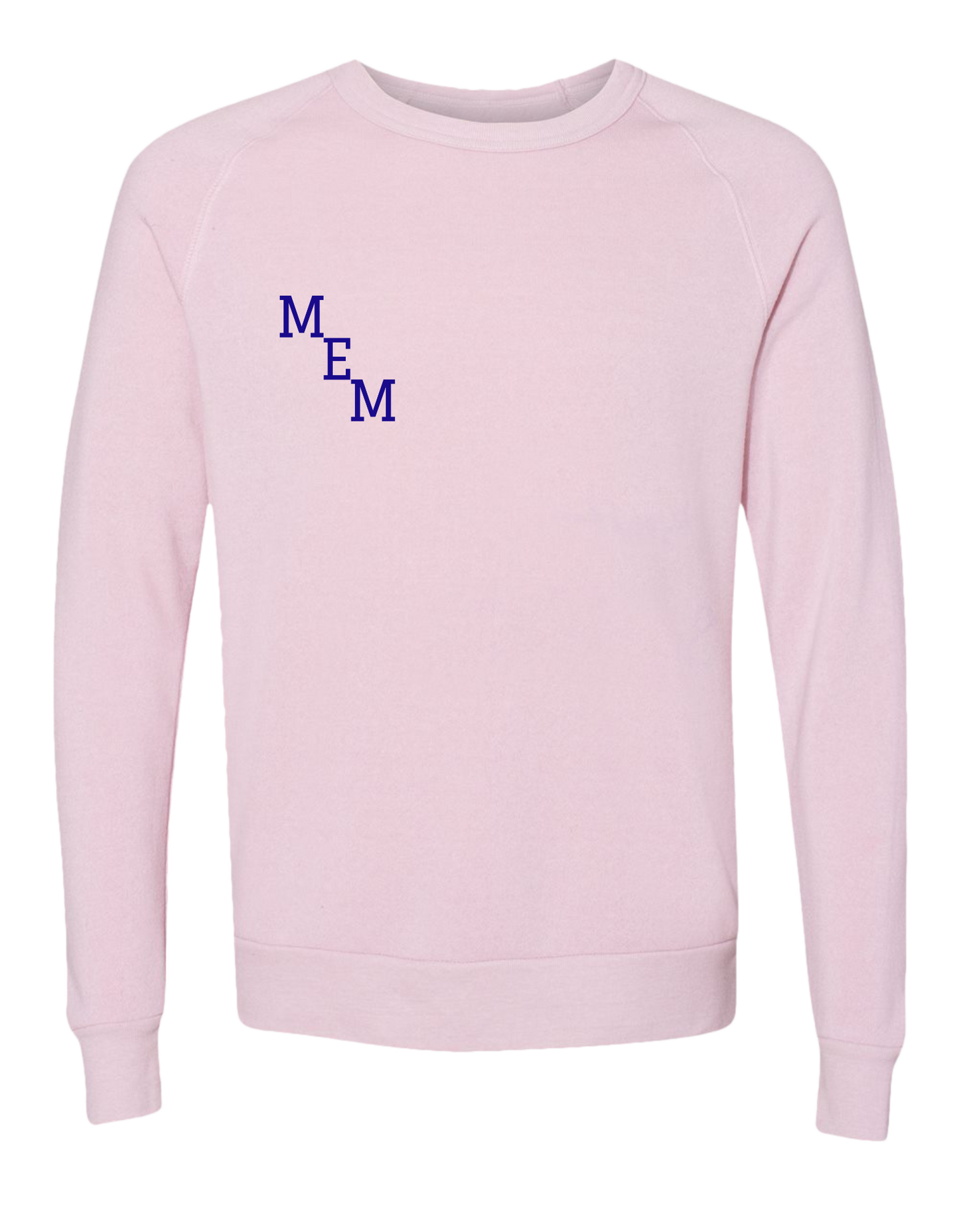 The Destination Crewneck (Pocket) - Eco Rose Quartz