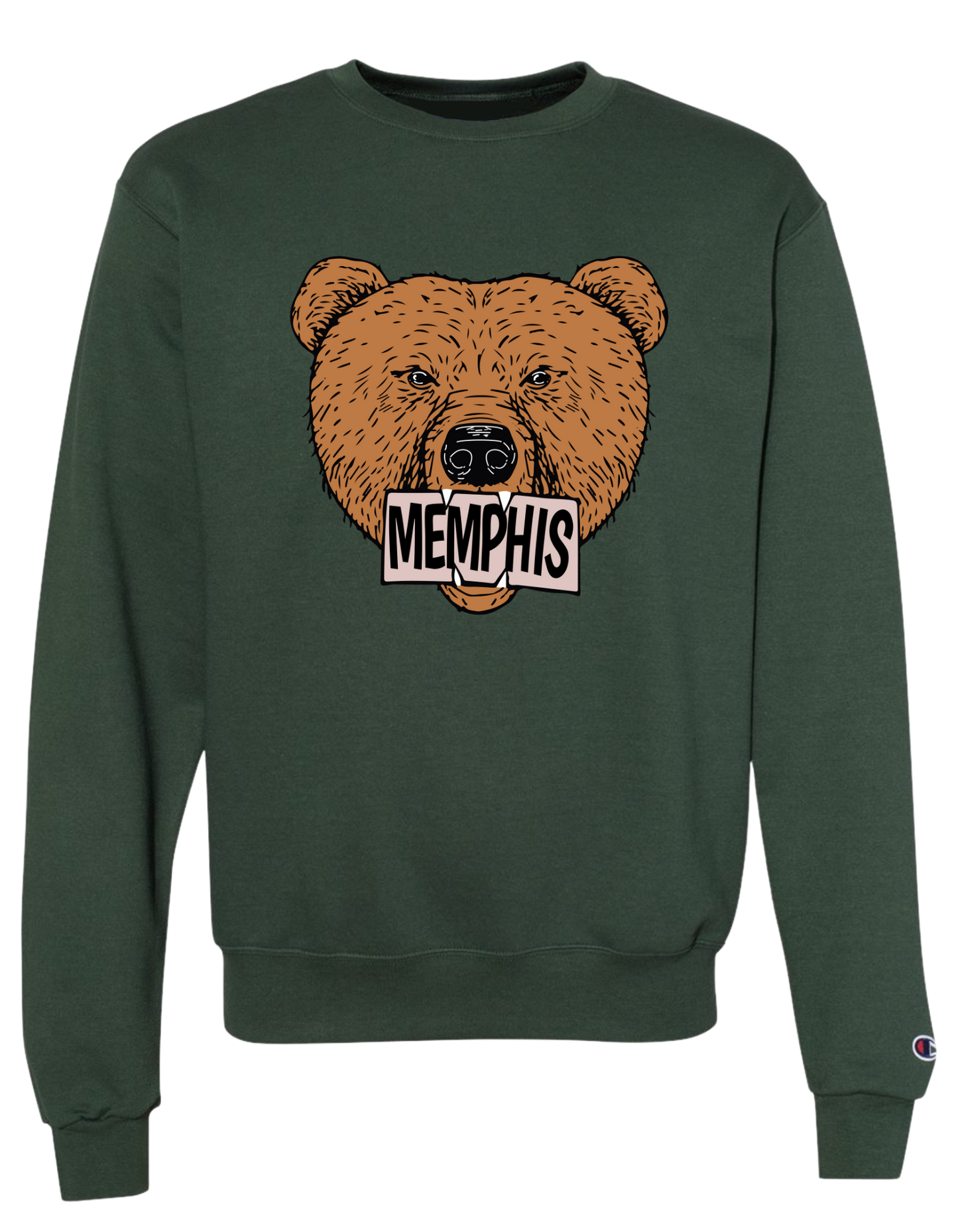 The Grizz Bear Crew - Dark Green