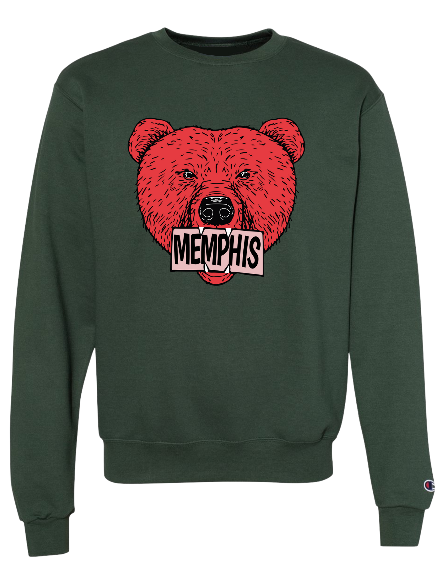 The Grizz Bear Crew - Dark Green