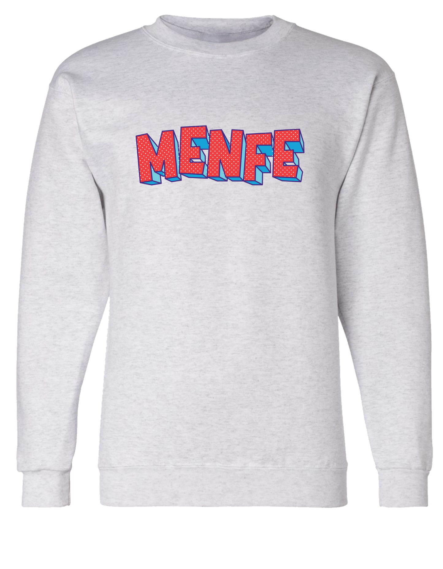 Stones Crewneck - Silver Grey