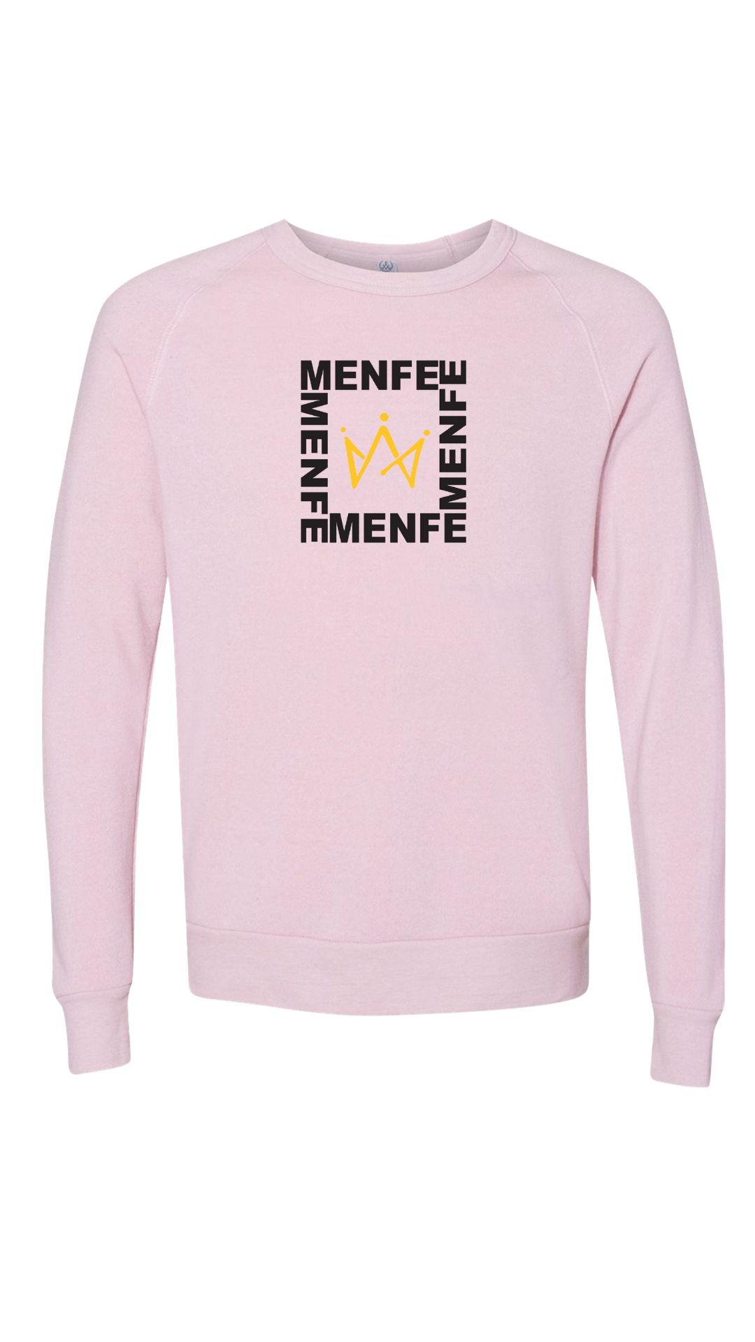 Menfe (Eco-Rose) Square Crewneck–Black
