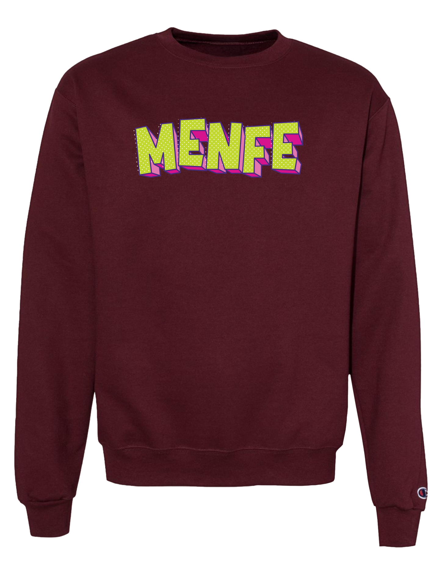 Stones Crewneck - Maroon