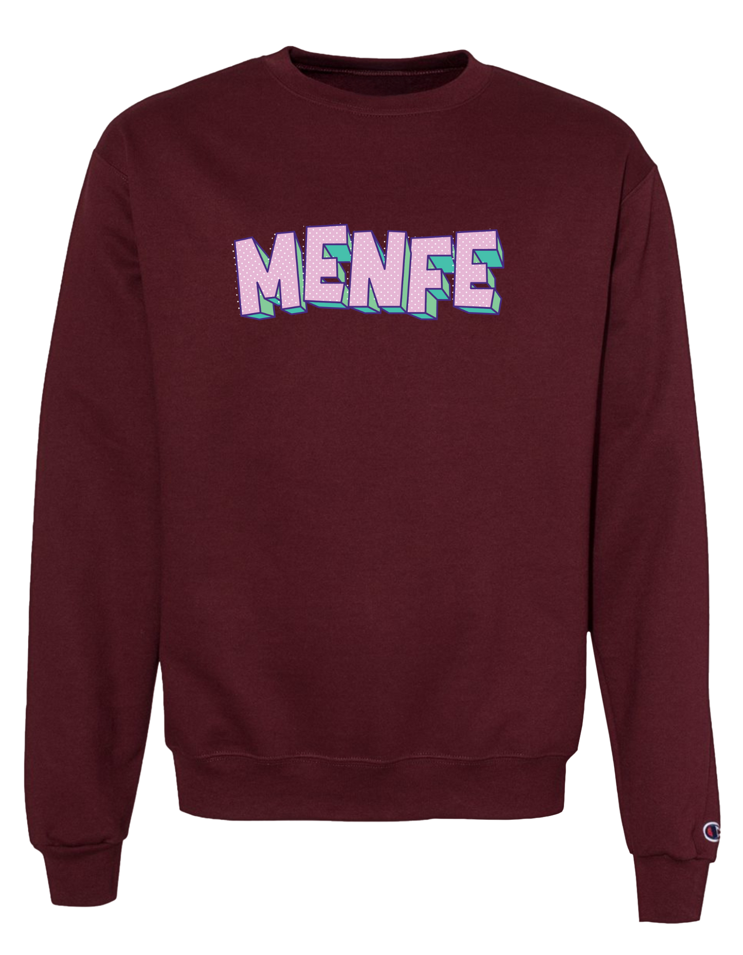 Stones Crewneck - Maroon
