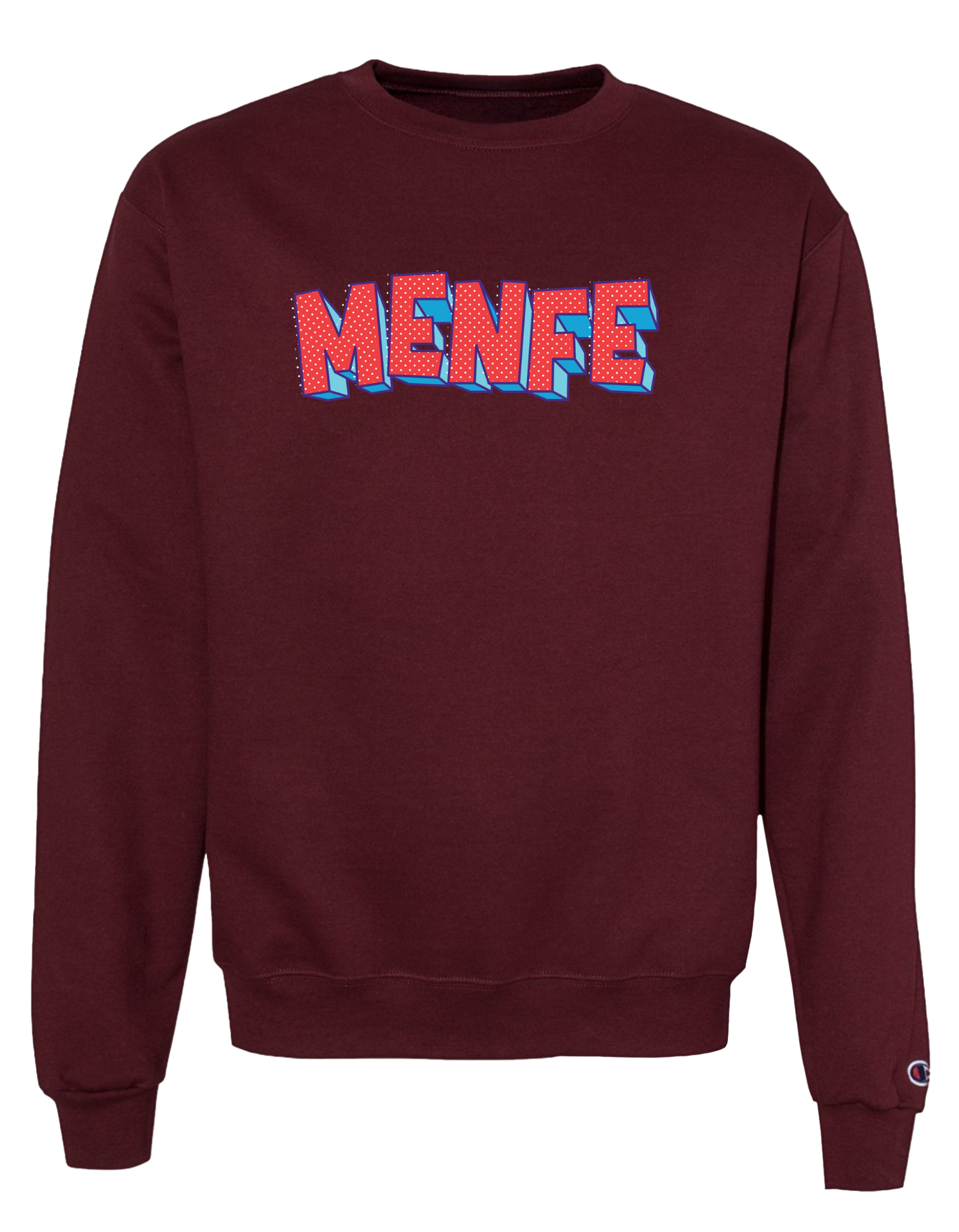 Stones Crewneck - Maroon