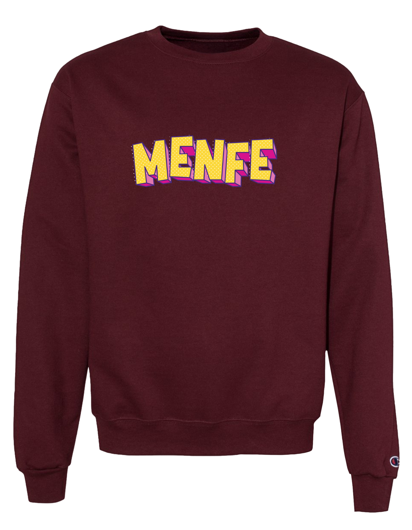 Stones Crewneck - Maroon