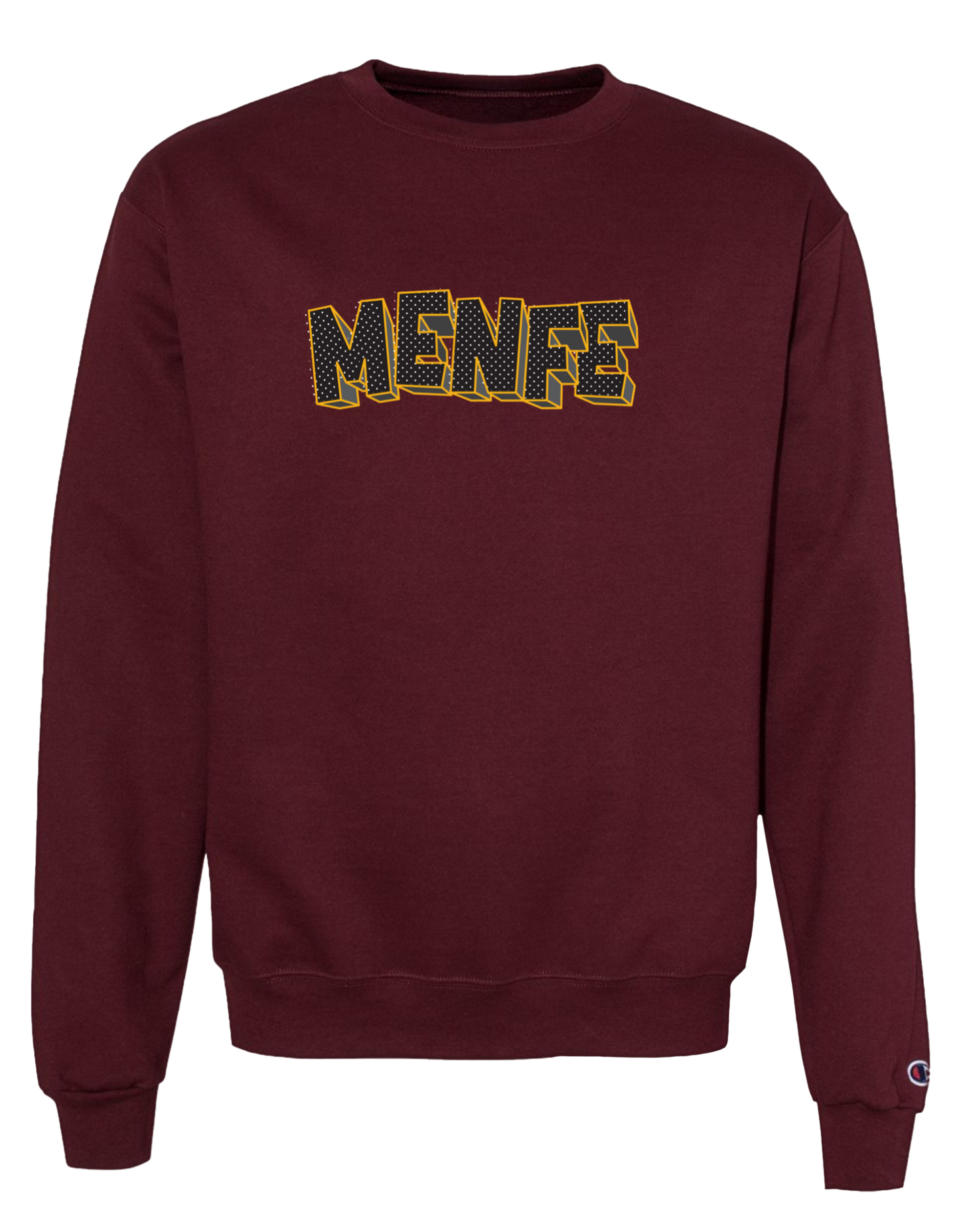 Stones Crewneck - Maroon