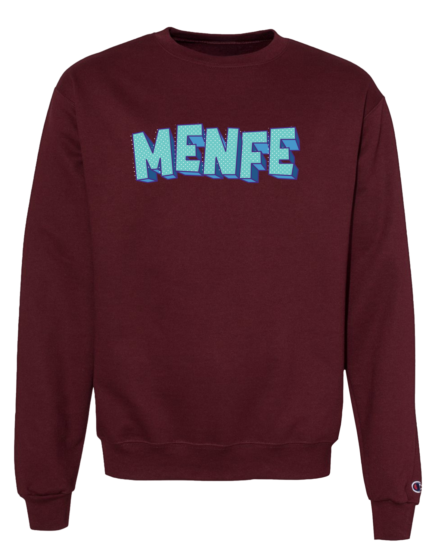 Stones Crewneck - Maroon