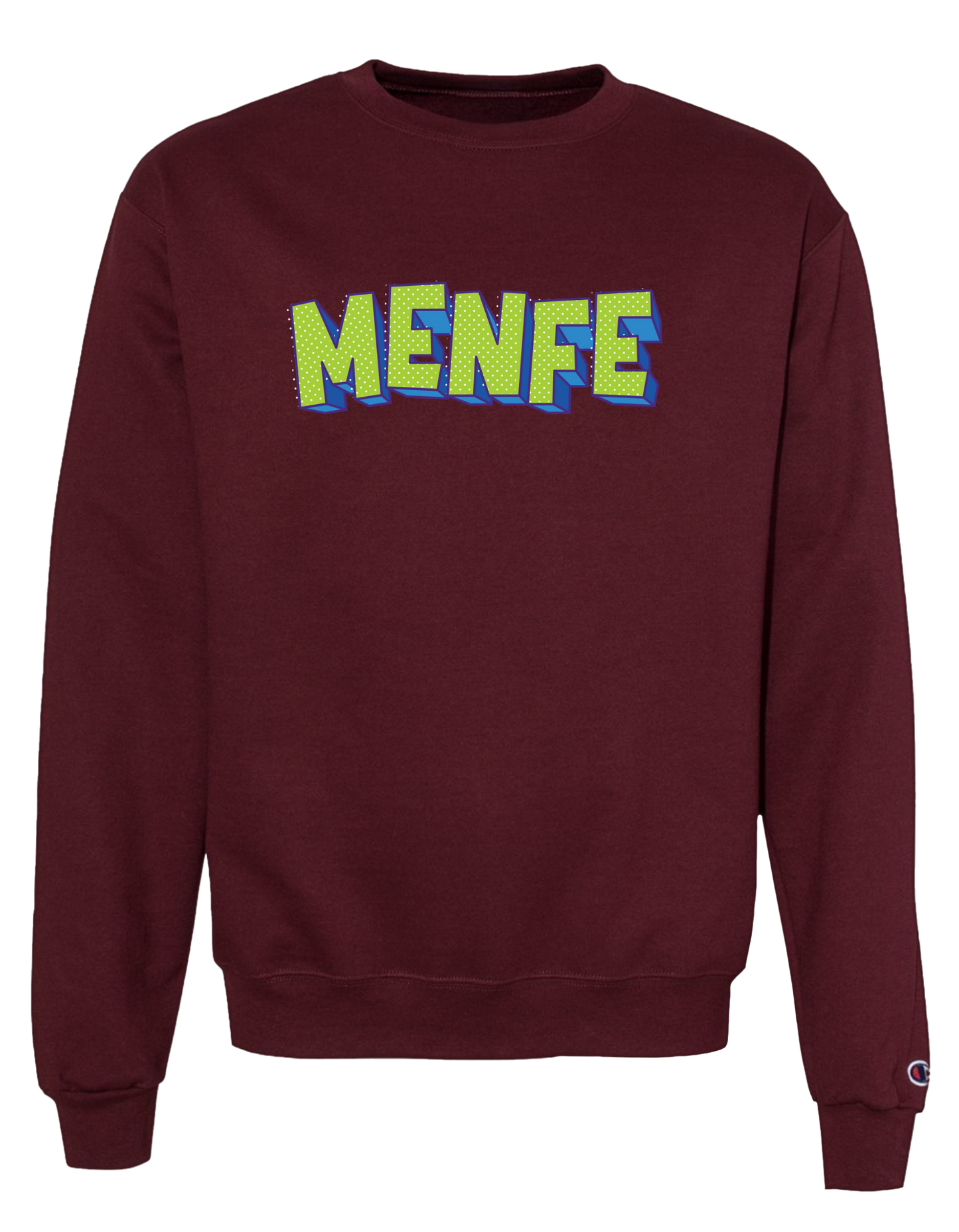 Stones Crewneck - Maroon