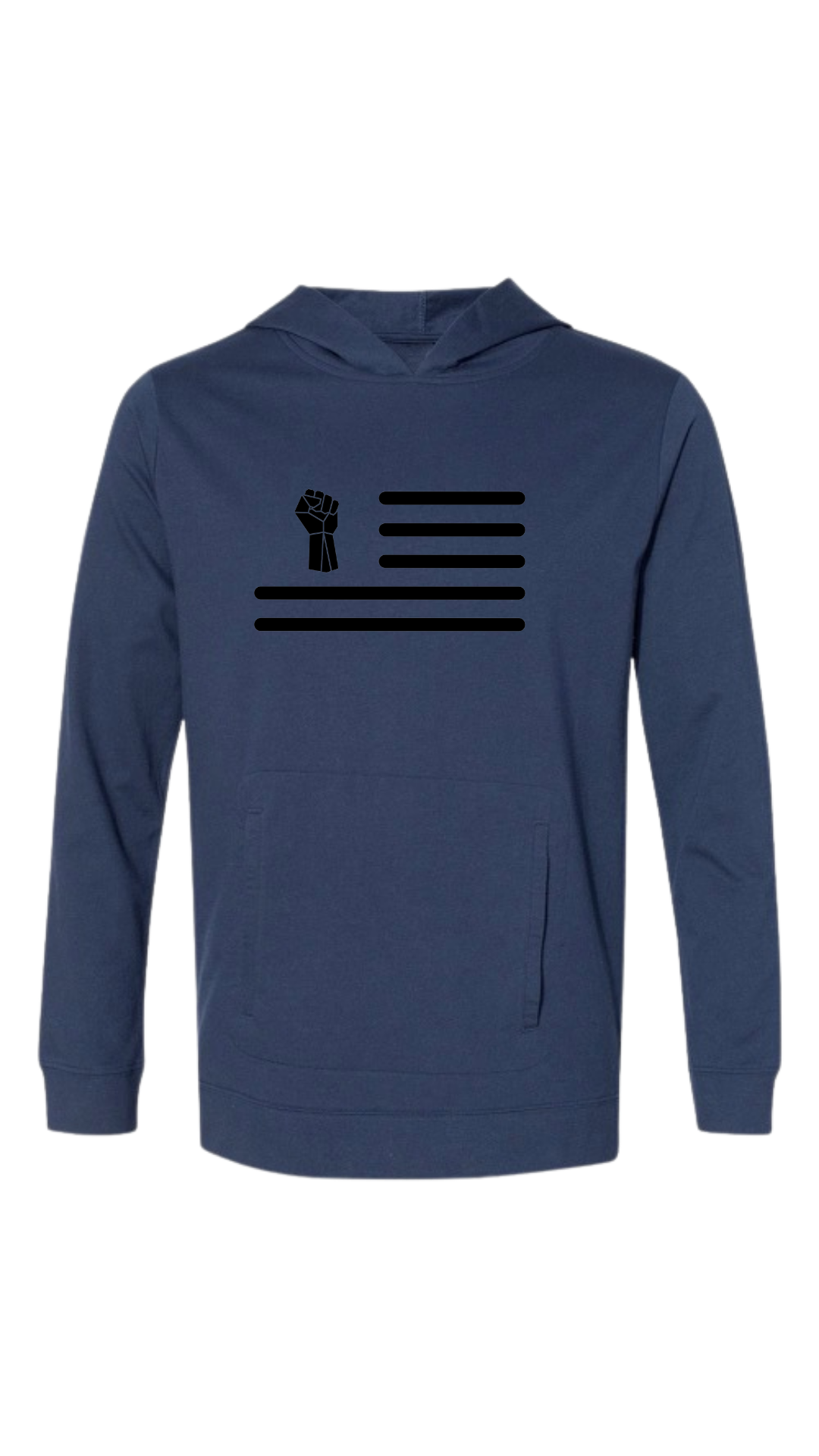 Terry Lightweight Hoodie (Navy)