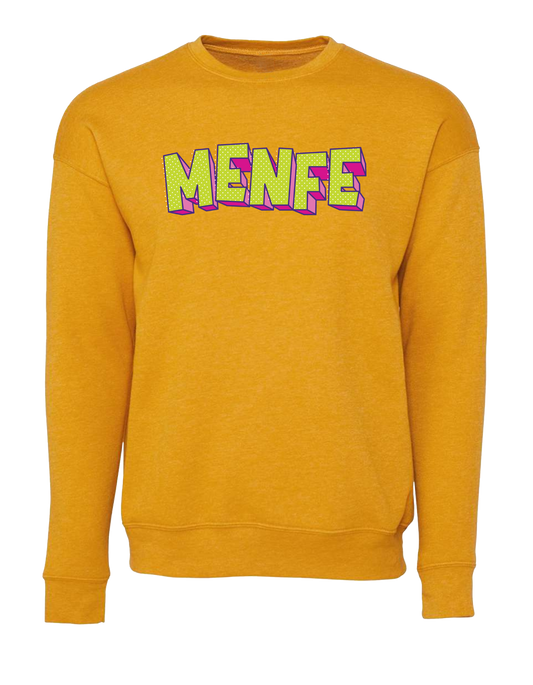 Stones Crewneck - Heather Mustard