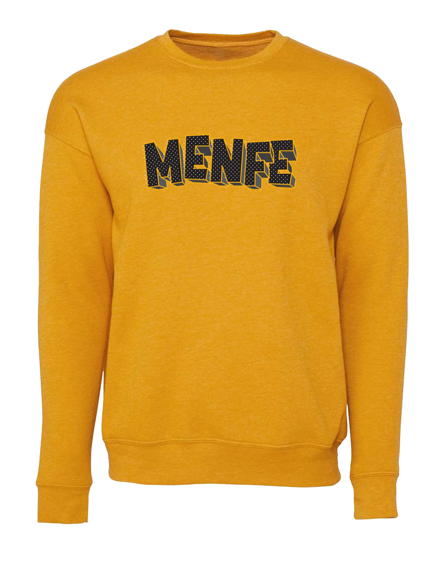 Stones Crewneck - Heather Mustard