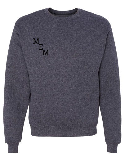 The Destination Crewneck (Pocket) - Navy Heather