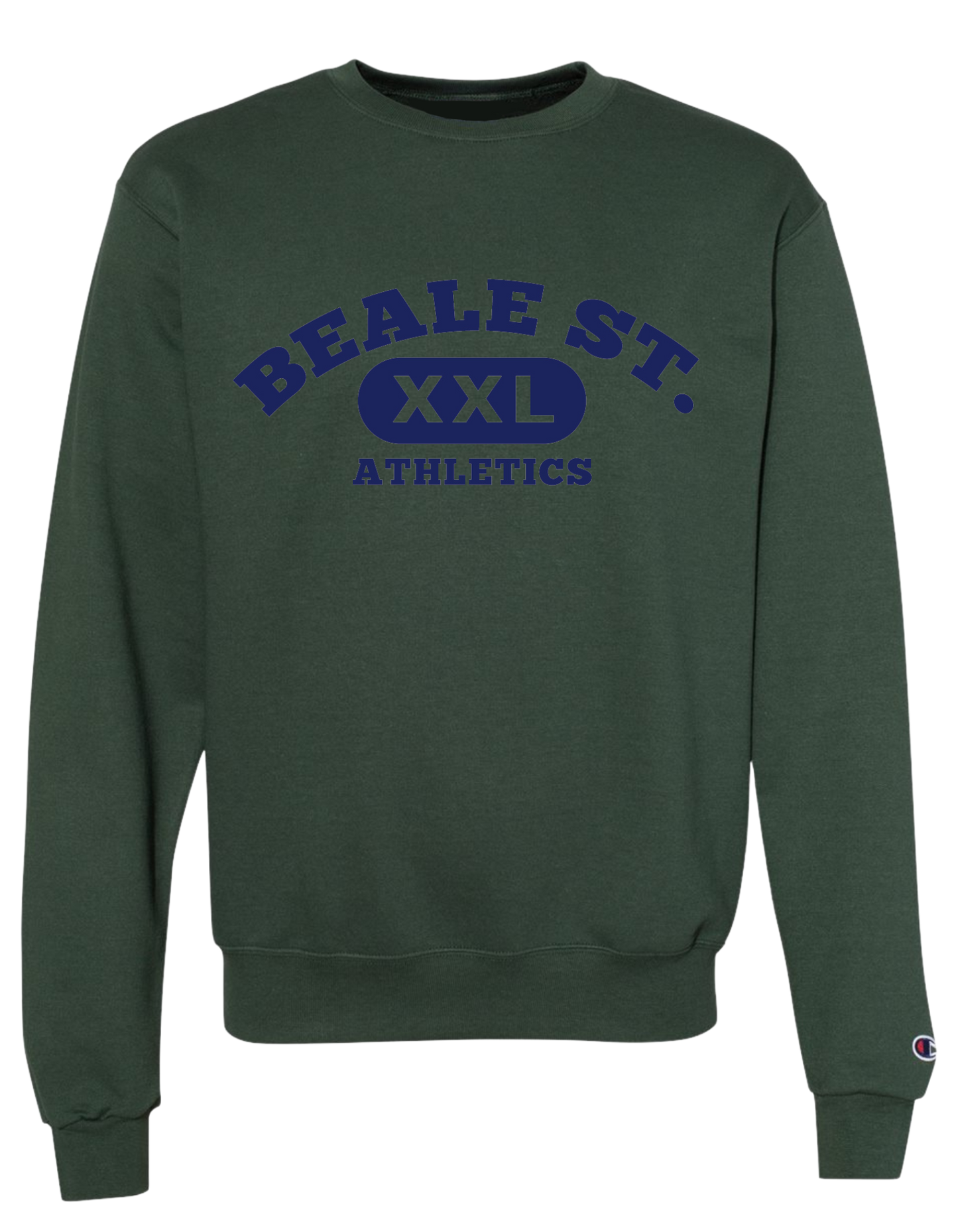 Beale Street Athletics Crew - Dark Green