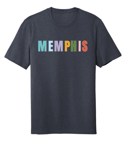 All Memphis T-Shirt - Navy Heather