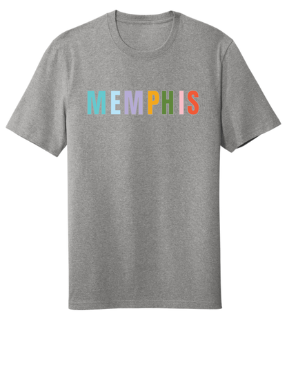 All Memphis T-Shirt - Light Heather Grey