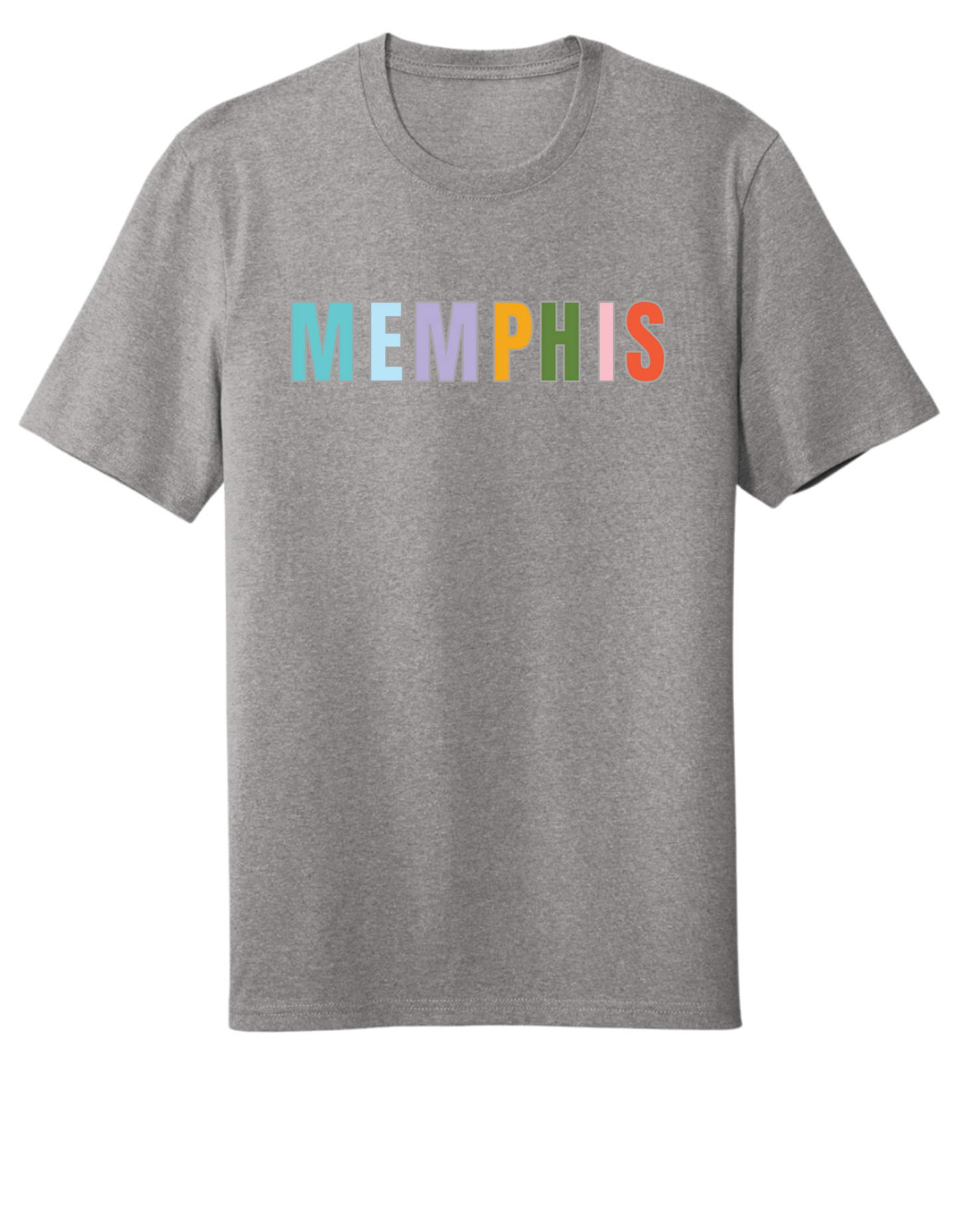 All Memphis T-Shirt - Light Heather Grey