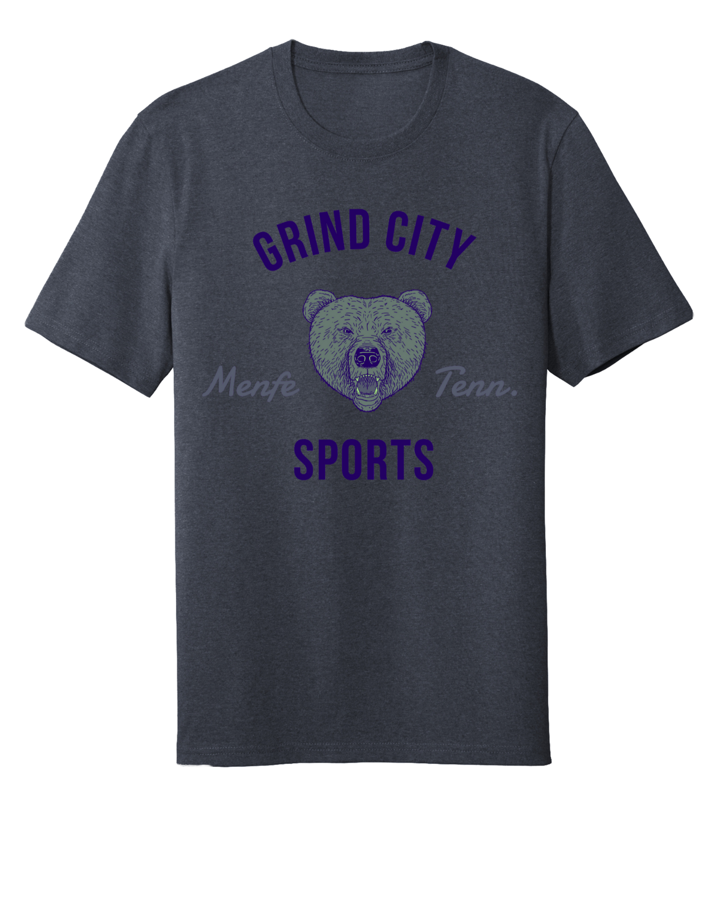 Grind City Sports T-Shirt - Navy Heather