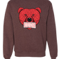 The Grizz Bear Crew - Maroon Heather