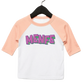 Stones - Peach Baseball Tee (Kids)