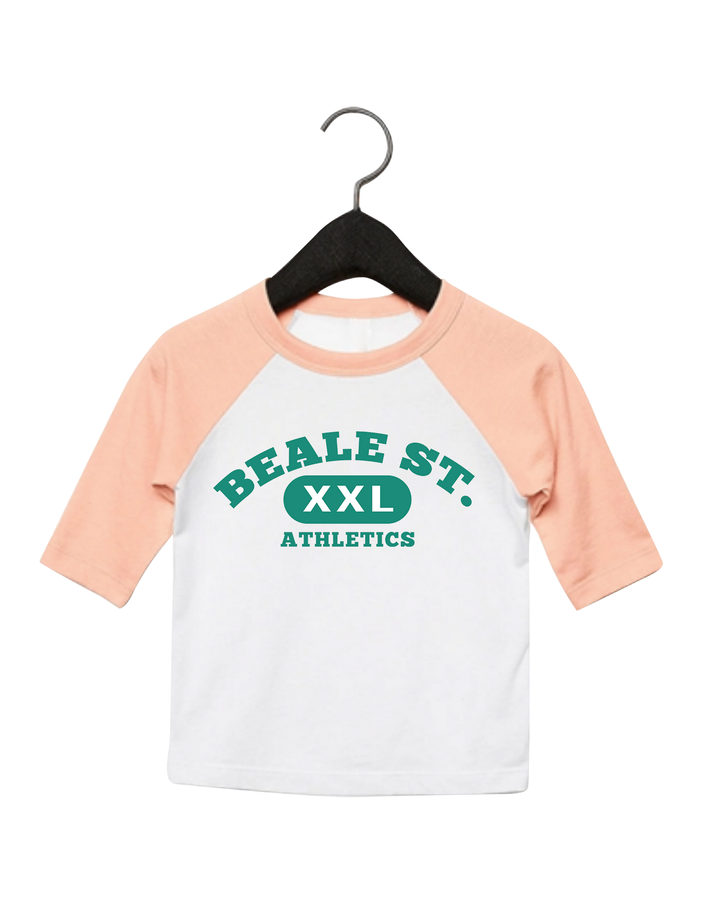 Beale Street Athletics - Peach Baseball Tee (Kids)