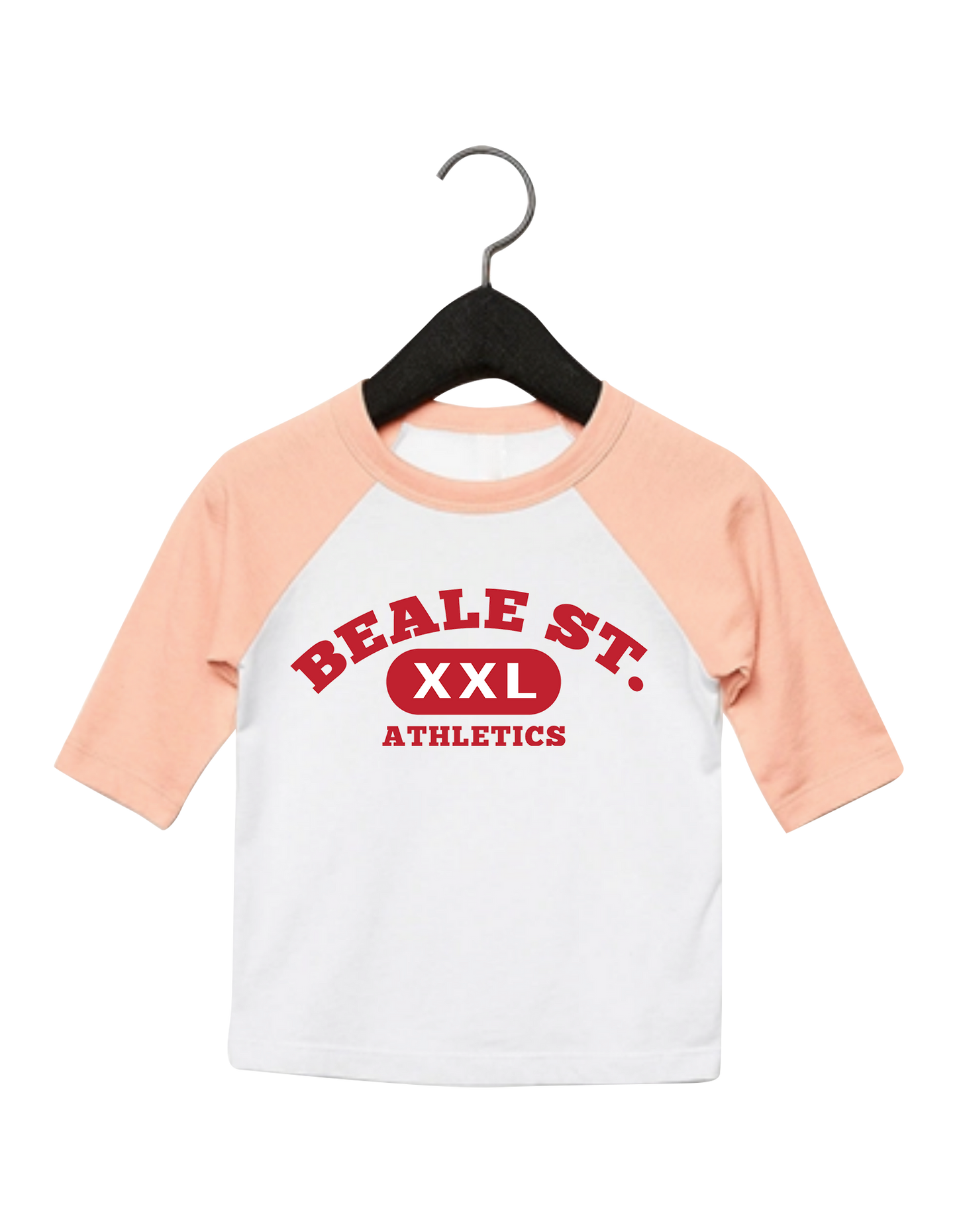 Beale Street Athletics - Peach Baseball Tee (Kids)