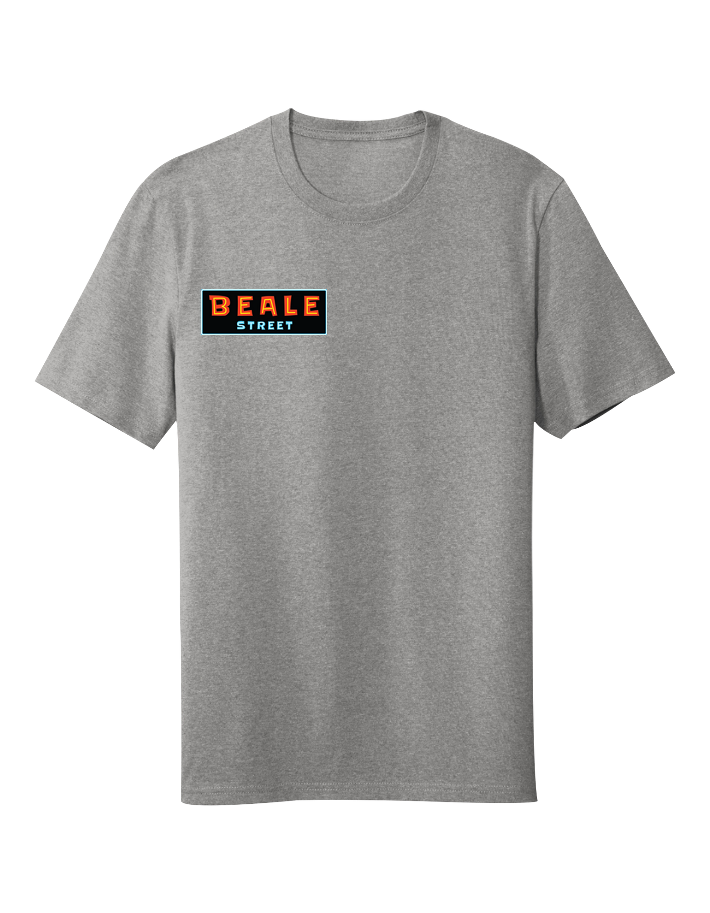 Beale Street T-Shirt - Light Heather Grey