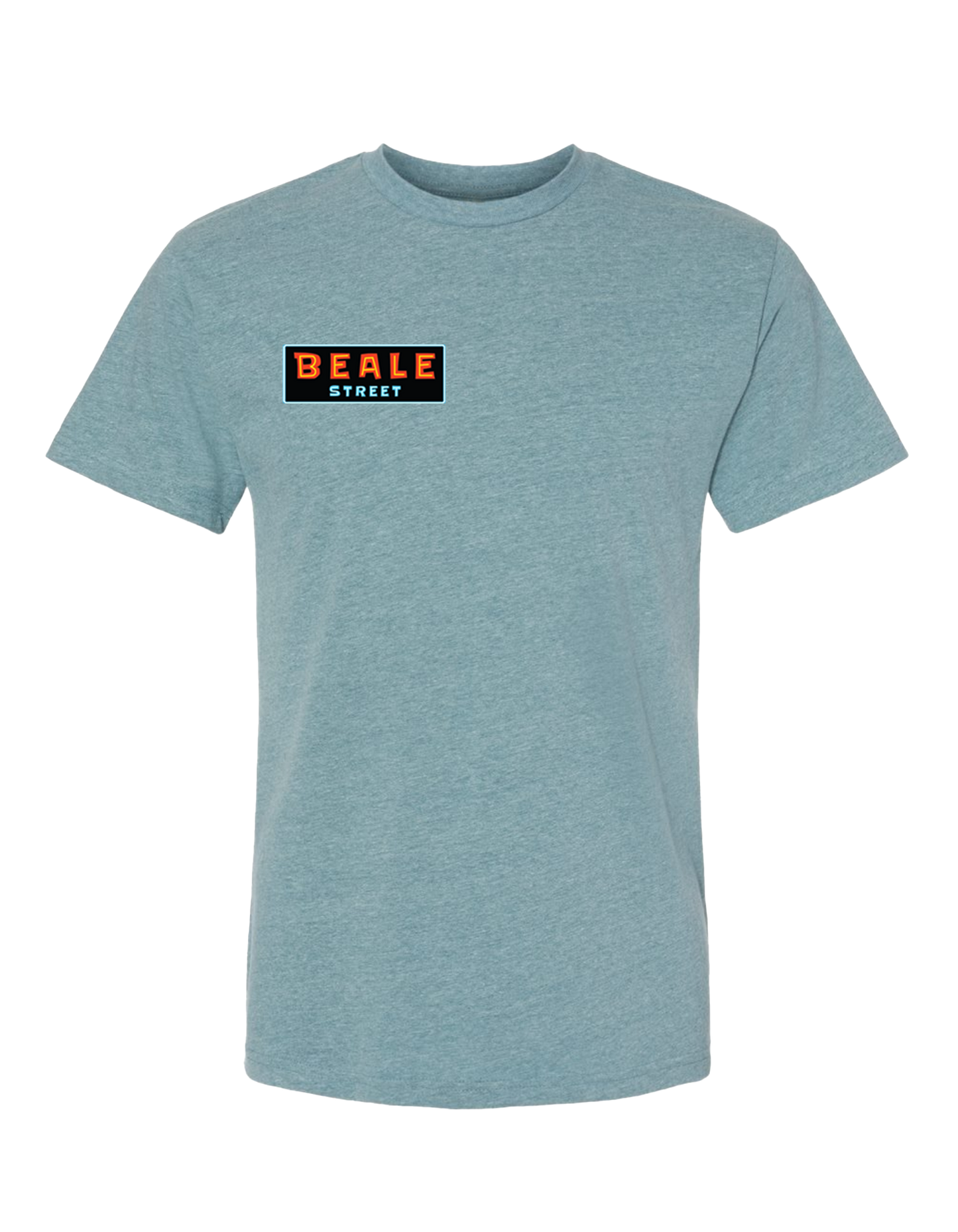 Beale Street T-Shirt - Heather Pacific