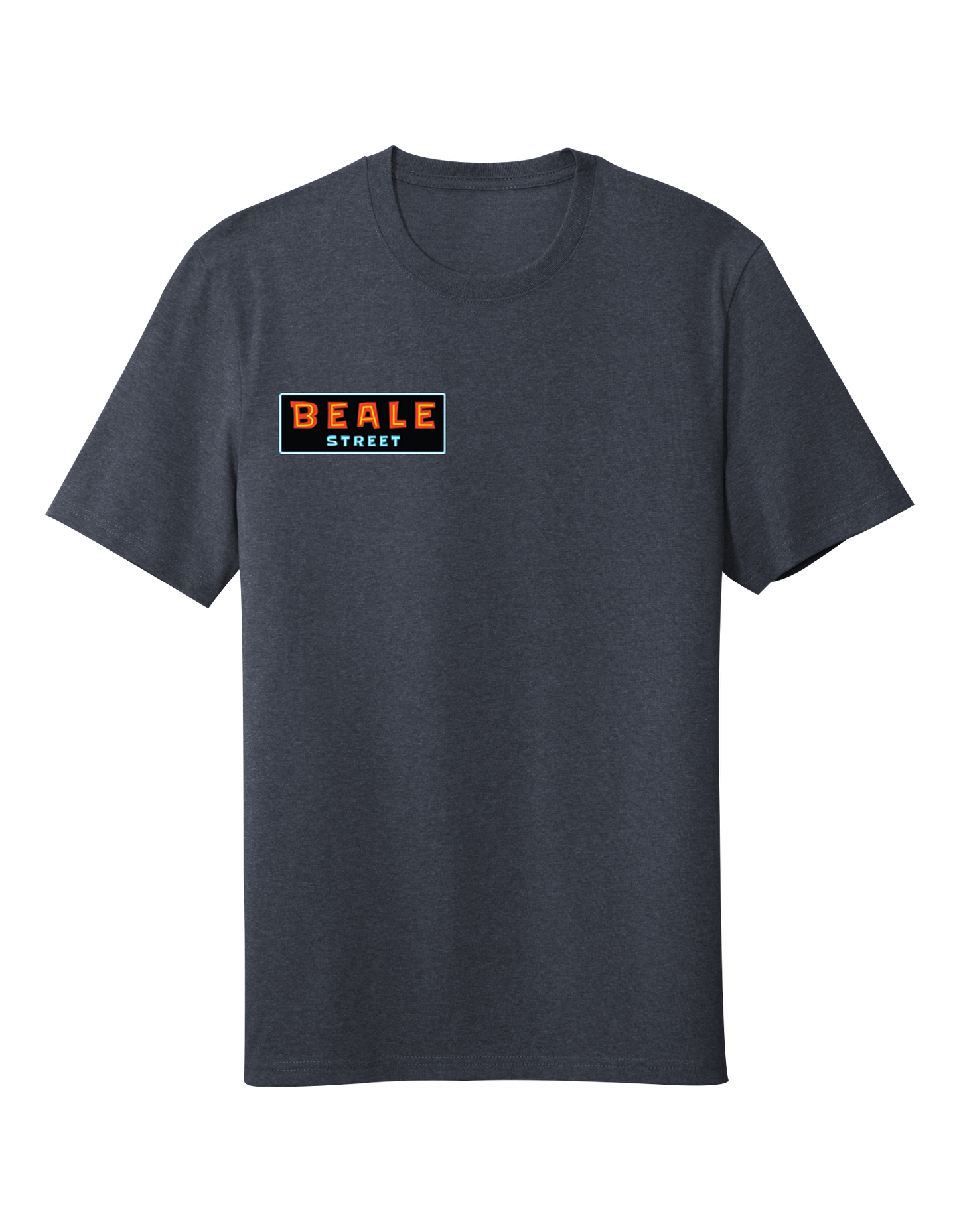 Beale Street T-Shirt - Navy Heather