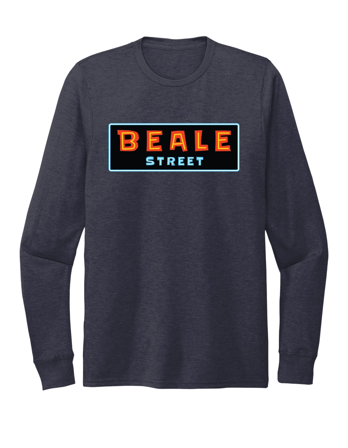 Beale Street Long Sleeve - Navy Heather