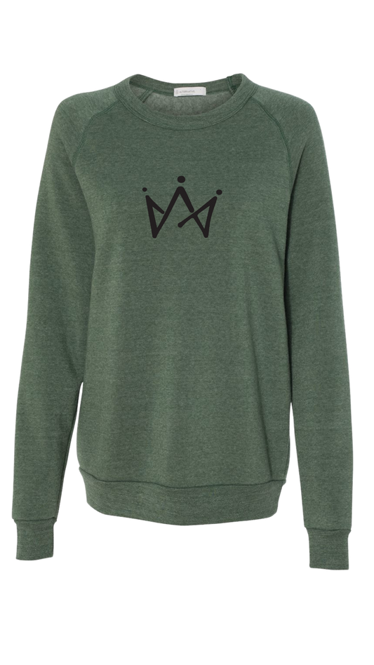 Menfe (Eco-Pine) Crown Crewneck–Black