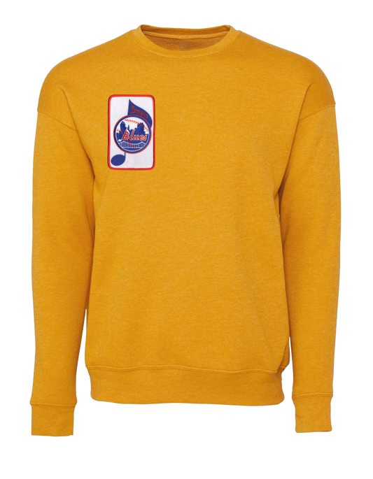 Memphis Blues Crewneck - Heather Mustard