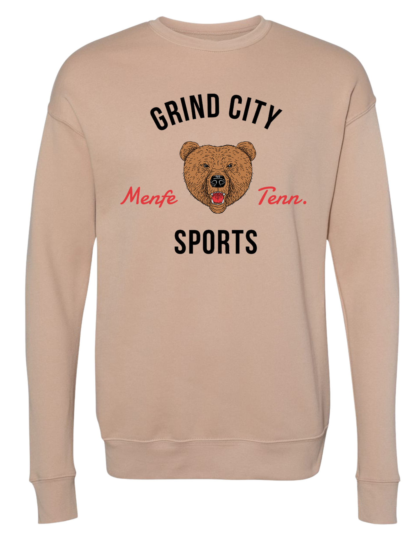 Grind City Sports Crew - Heather Sand Dune