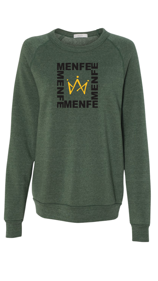 Menfe (Eco-Pine) Square Crewneck–Black