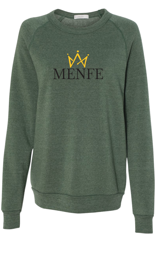 Menfe (Eco-Pine) Original Gold Crewneck–Black