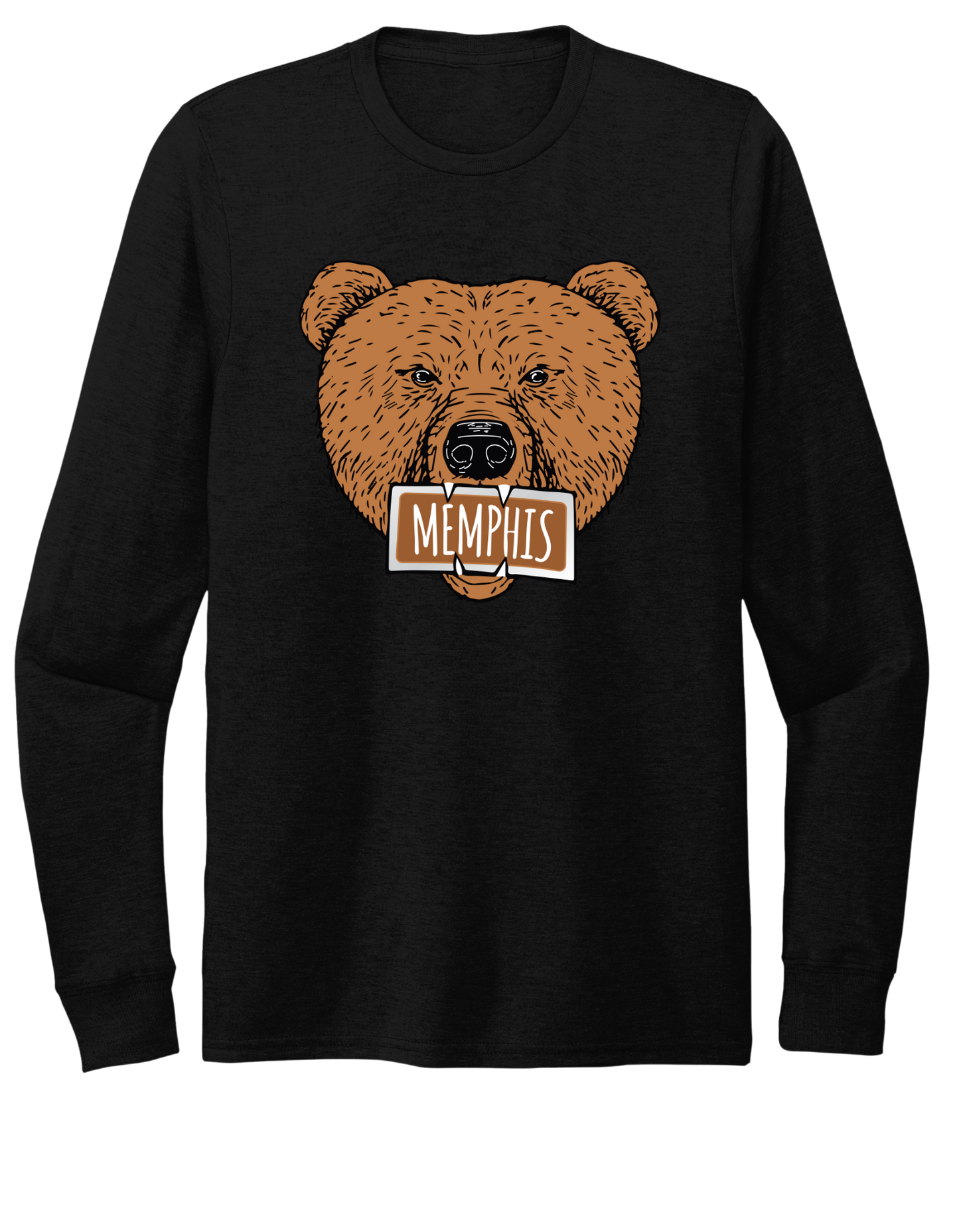 The Grizz Bear Long Sleeve - Black