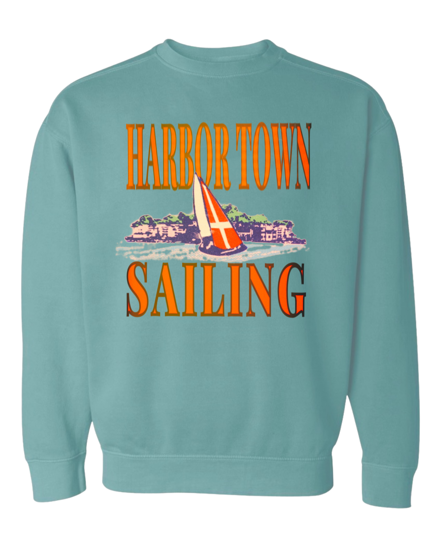 Harbor Town Sailing Crewneck - Seafoam (Women's)