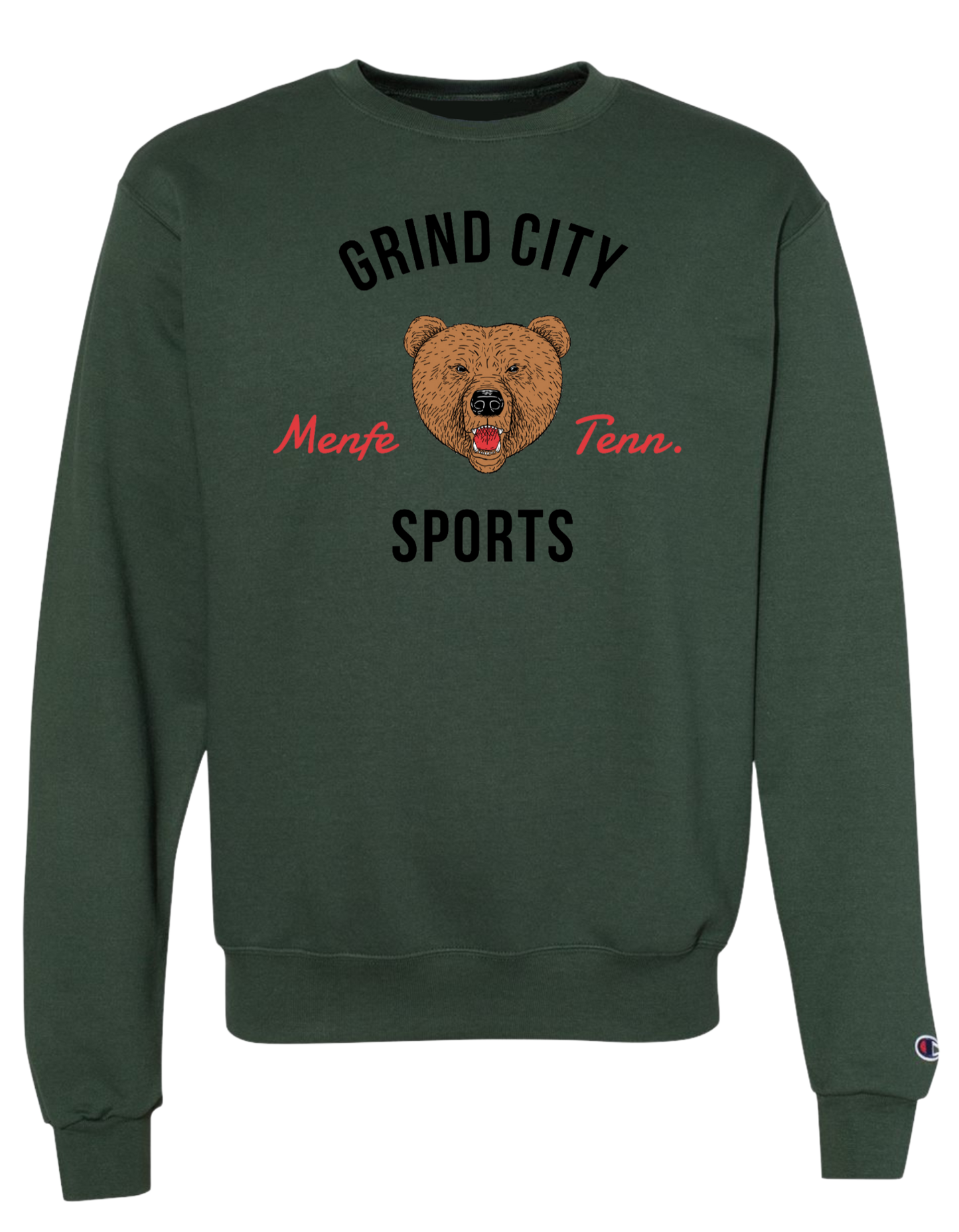 Grind City Sports Crew - Dark Green