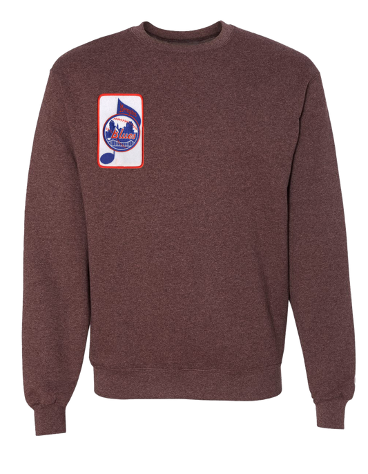 Memphis Blues Crewneck - Maroon Heather