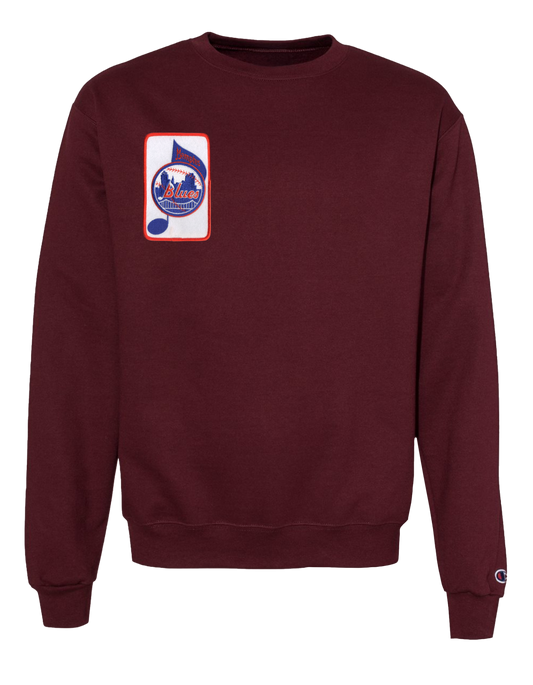 Memphis Blues Crewneck - Maroon