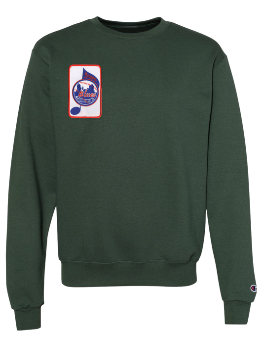 Memphis Blues Crewneck - Dark Green